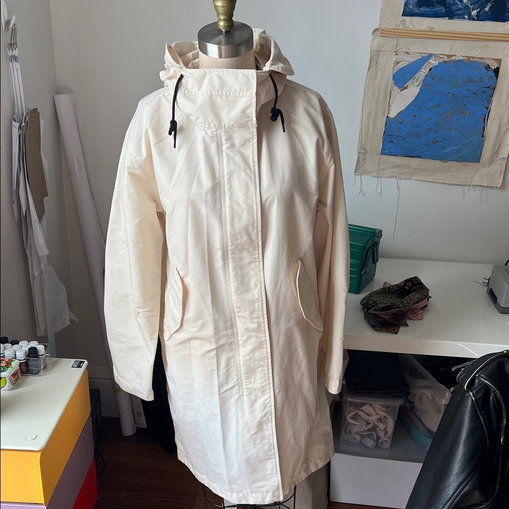 Everlane Cream Utility Jacket